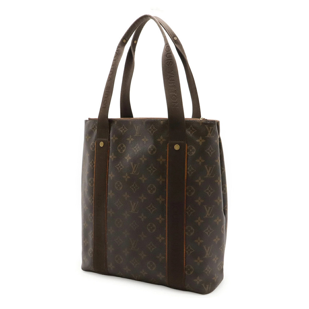 Louis Vuitton Bag Shoulder Monogram Bobour Cabas Tote Brown